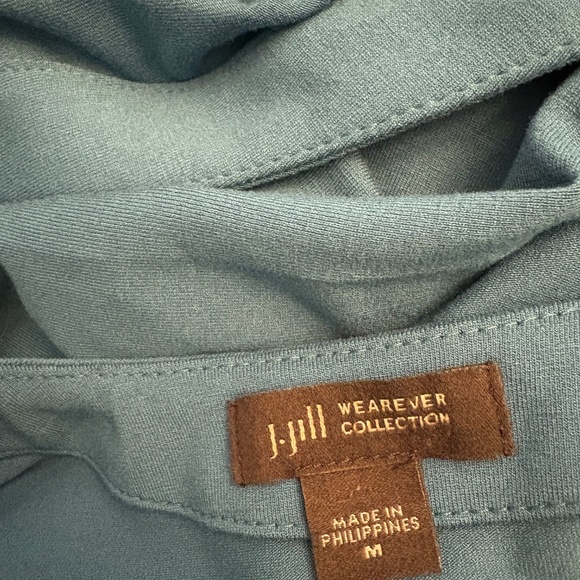 J Jill Wearable Collection 2 Pc Floral Tank Top & Long Cardigan Stretch M - Picture 5 of 5